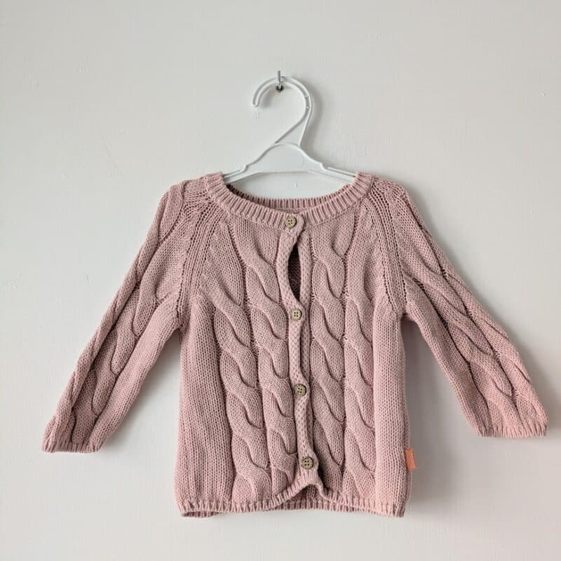 Cardigan rose