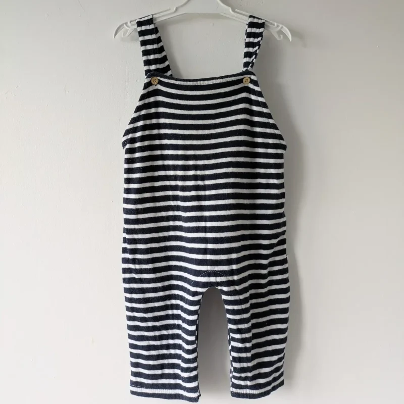 Salopette marinière, Vertbaudet