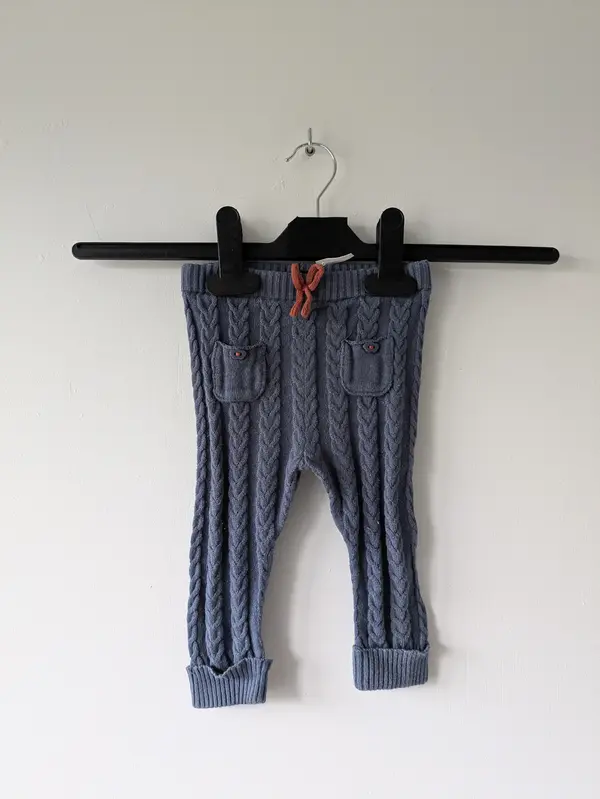 Legging bleu d'hiver, Kiabi