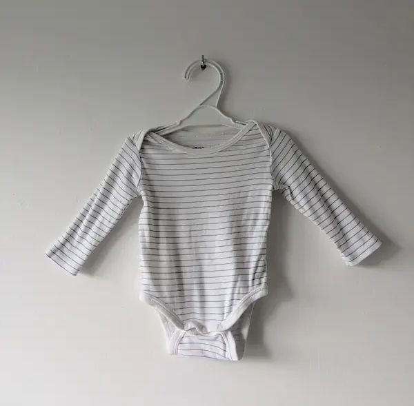 Body rayé blanc & bleu, Gémo