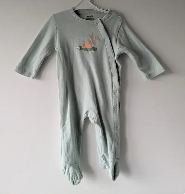 Pyjama léger bleu clair, Kiabi