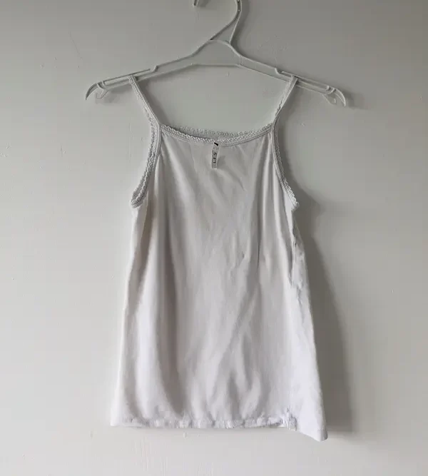 Sous pull blanc débardeur, Kiabi