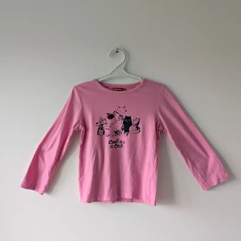 Haut rose chat, Tissaia