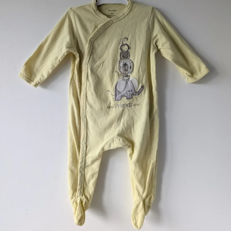 Pyjama léger jaune, Kiabi