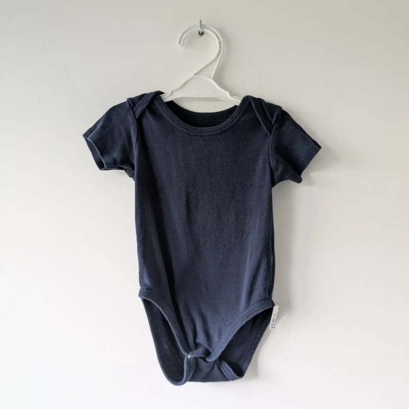 Body manches courtes bleu marine