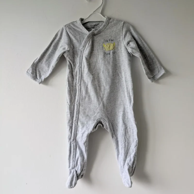 Pyjama léger gris, Kiabi