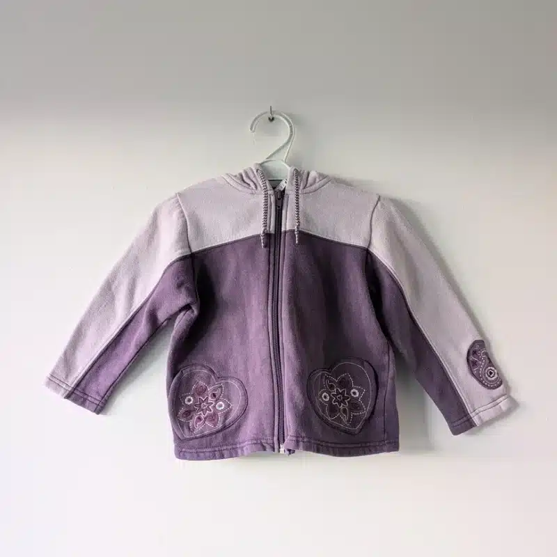 Veste violette, Kiabi