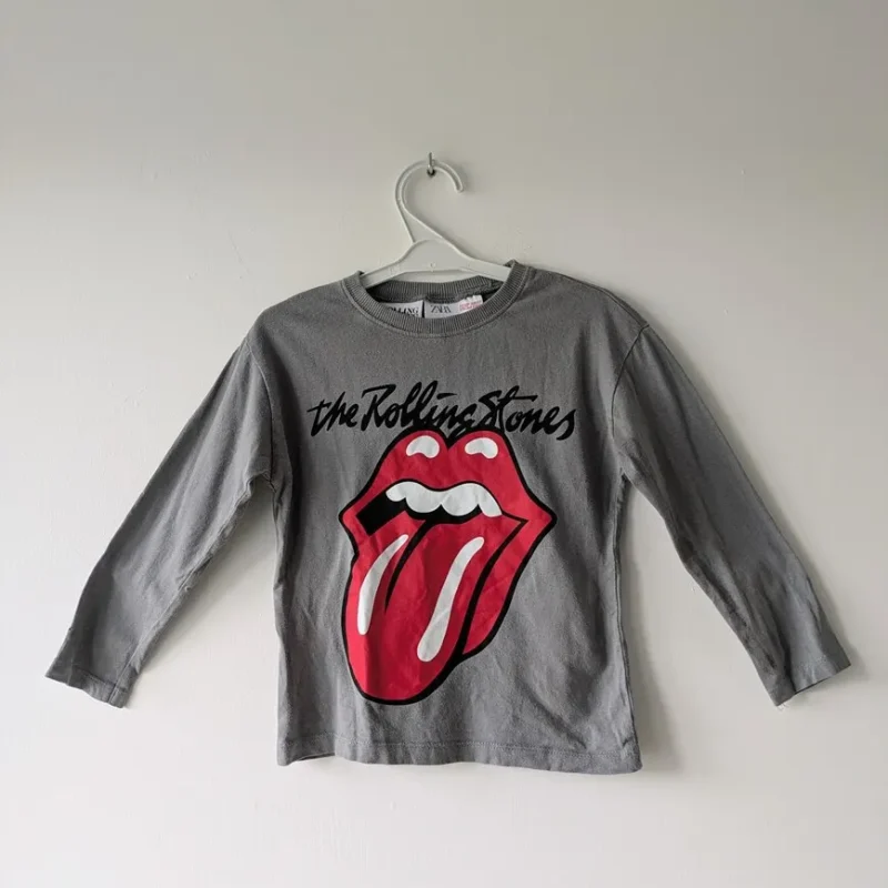 Haut "Rolling Stones", Zara