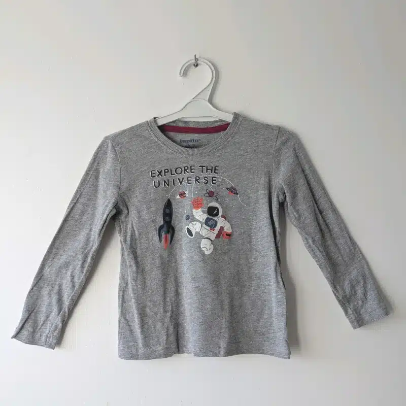 Haut gris "Astronaute", Lupilu