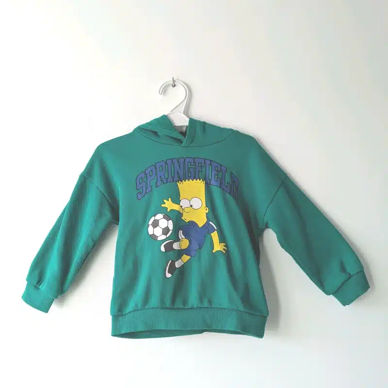 Sweat vert "The Simpsons", Primark