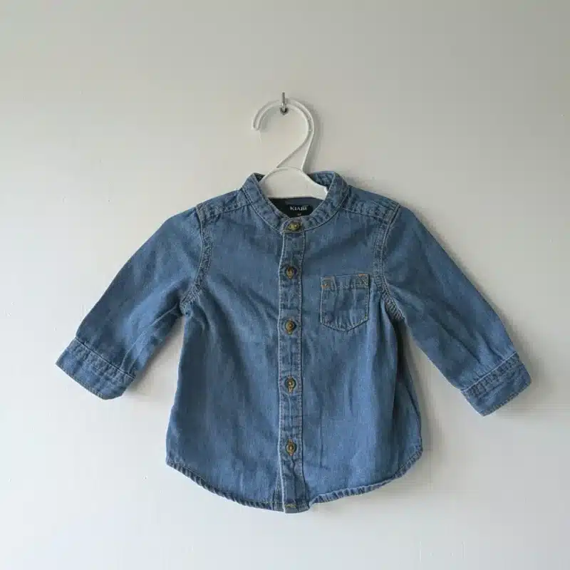 Chemise effet jean, Kiabi