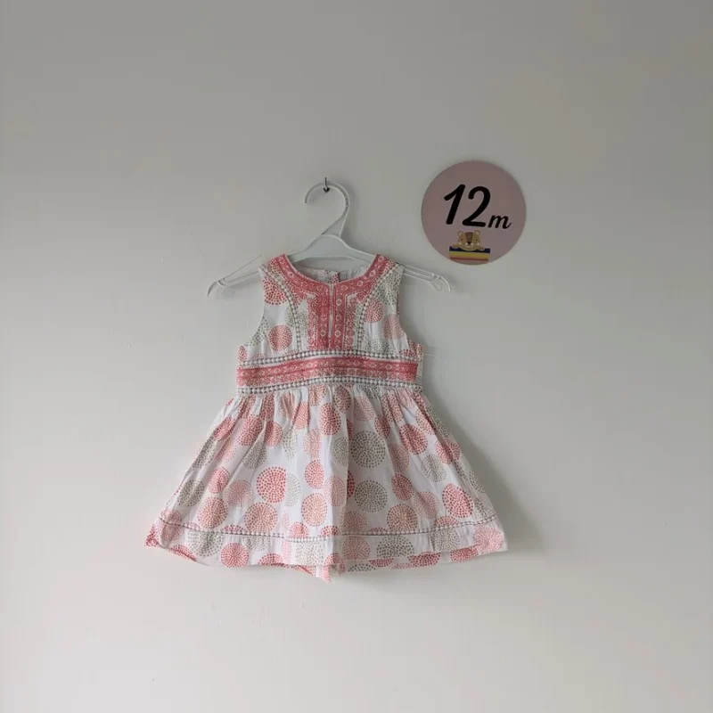 Robe d'été à pois, Vertbaudet