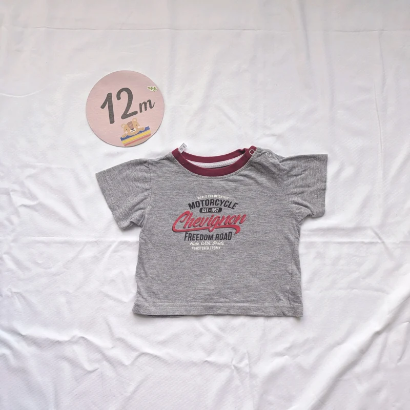 T-shirt Gris, Chevignon