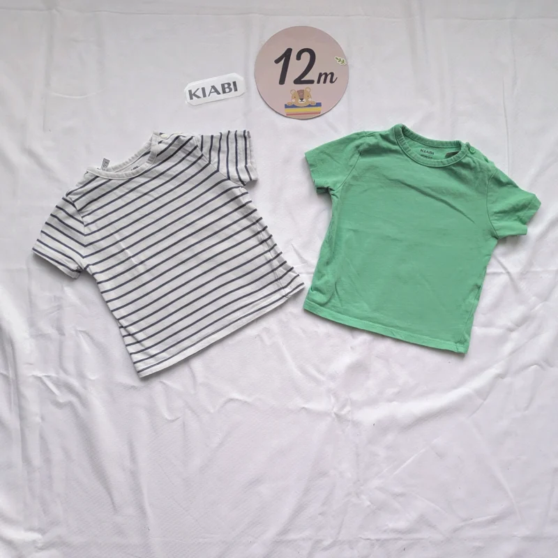 Lot deux t-shirt, Kiabi