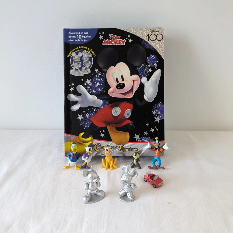 Coffret livre et figurines Disney