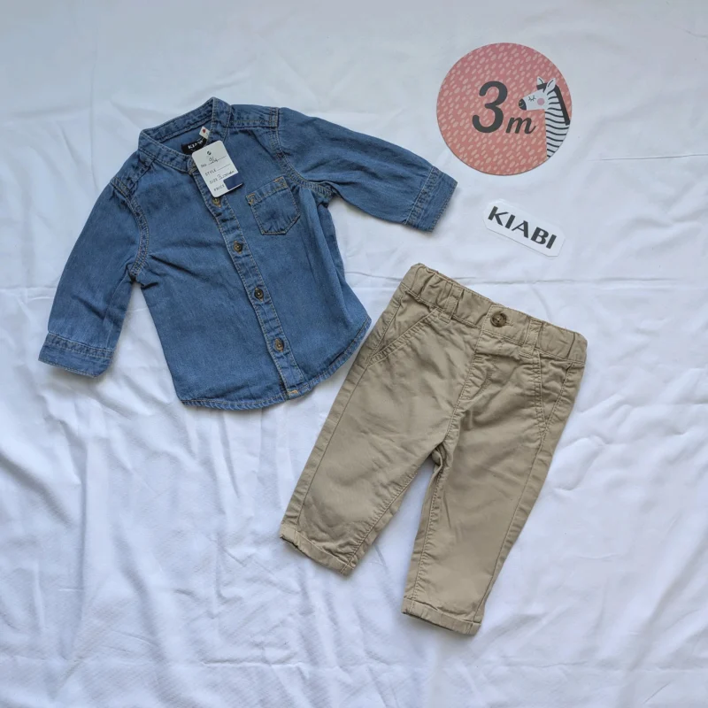 Ensemble chemise et pantalon, Kiabi