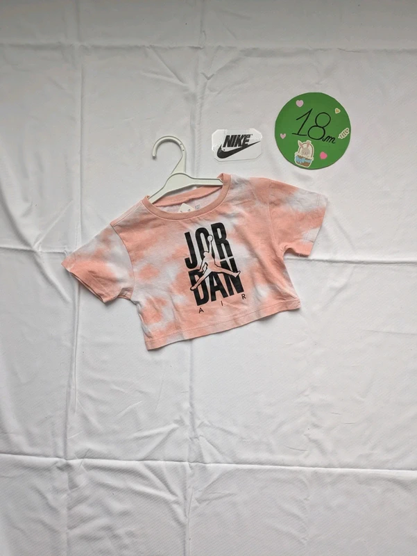 T-shirt rose & blanc, Nike