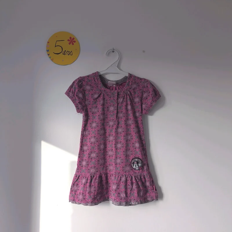 Robe rose Minnie