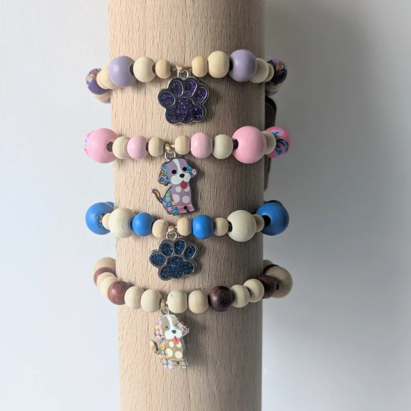 Bracelet réglable animaux, taille S/M