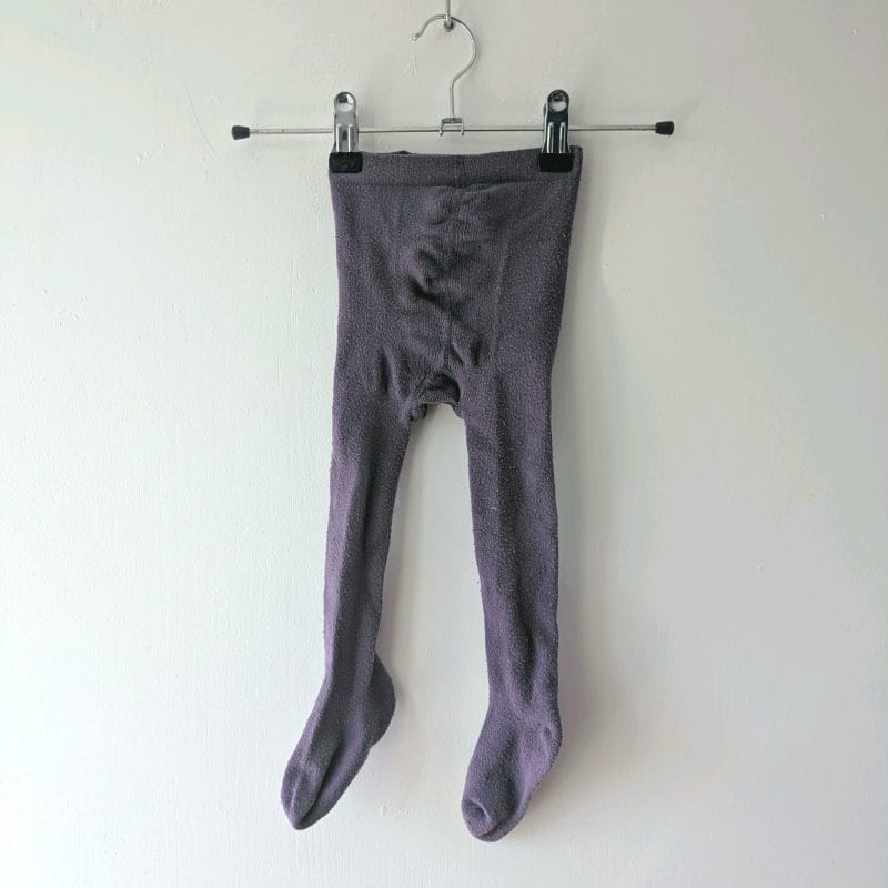 Collant épais violet
