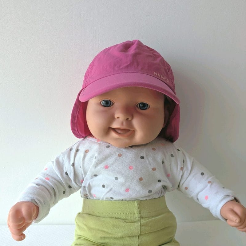 Casquette UV rose, Nabaiji