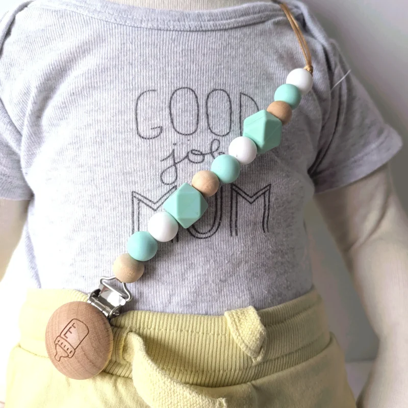 Attache Doudou, turquoise