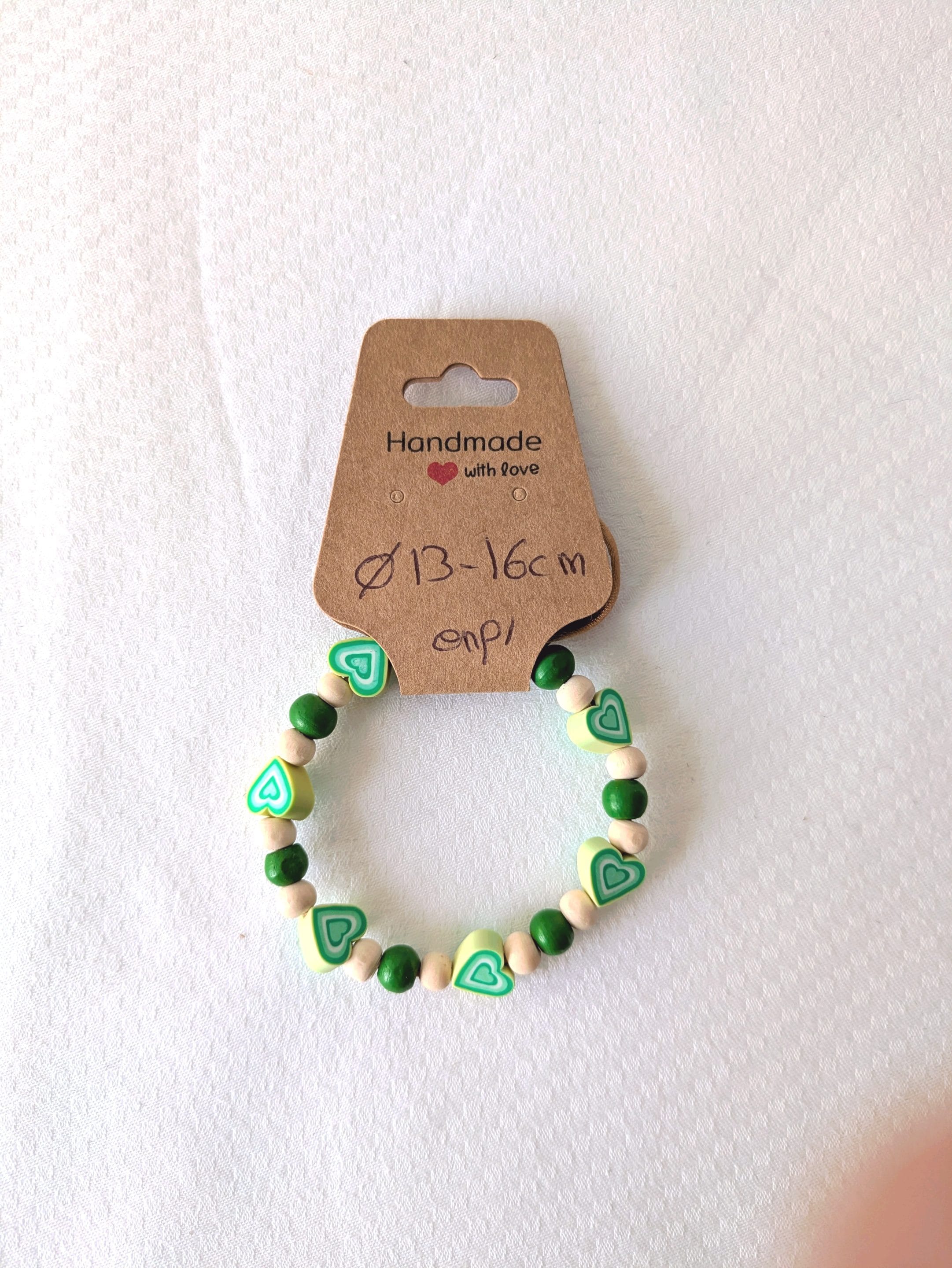 Bracelet réglable coeur, taille enfant – Image 4