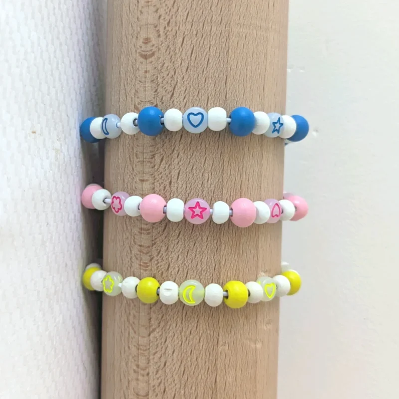 Bracelet élastique coloré, taille enfant