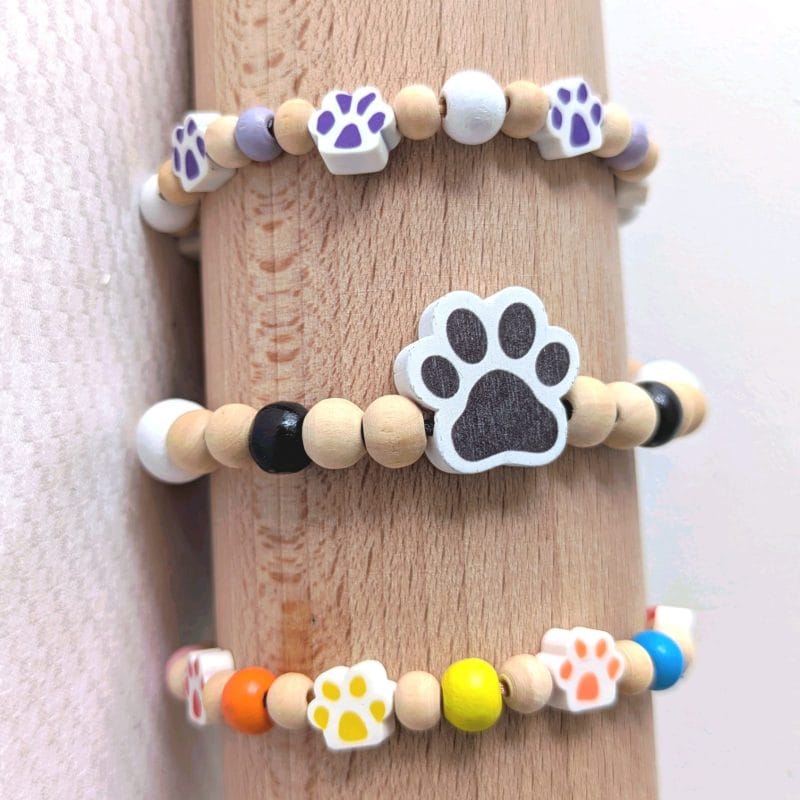 Bracelet réglable animaux, taille L/XL