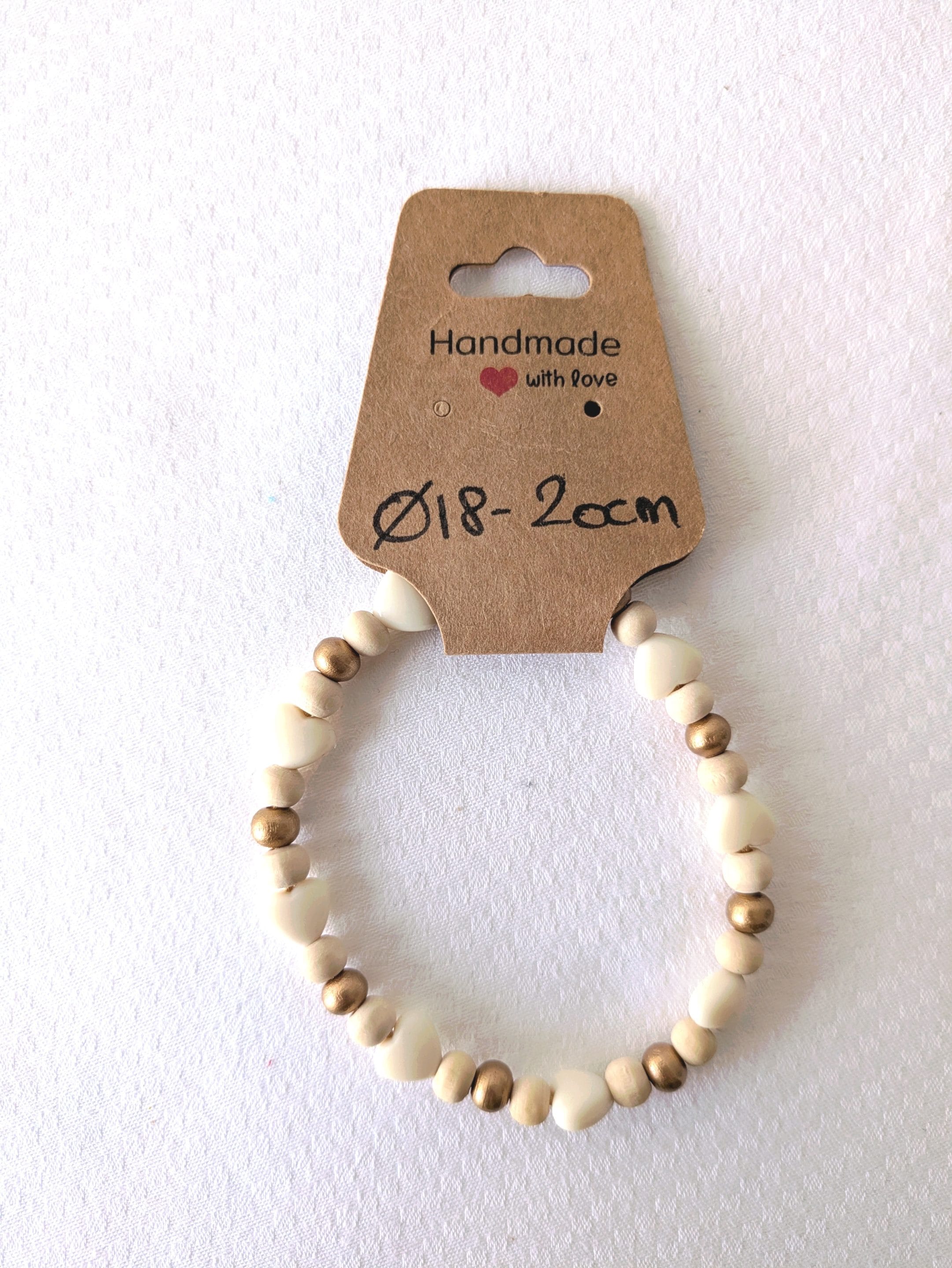 Bracelet réglable cœurs, taille L/XL – Image 3
