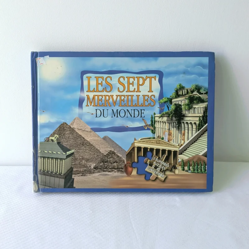 Livre puzzle, Les sept merveilles du monde