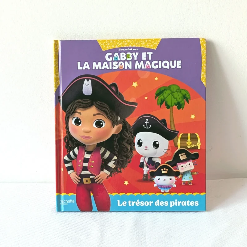 Livre " Gabby et la maison magique, le trésor des pirates "
