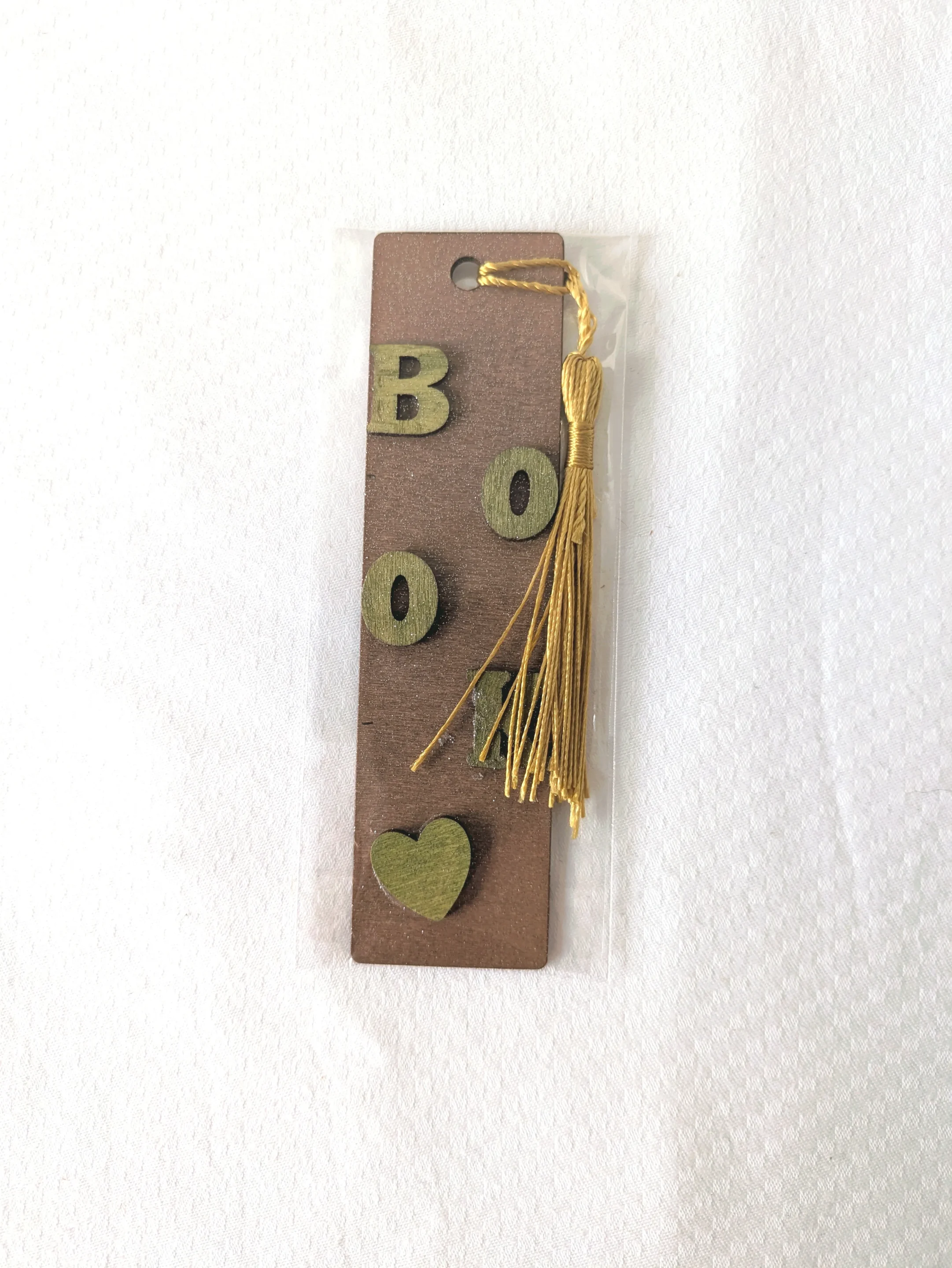 Marque page, motif "Book" & ange – Image 3