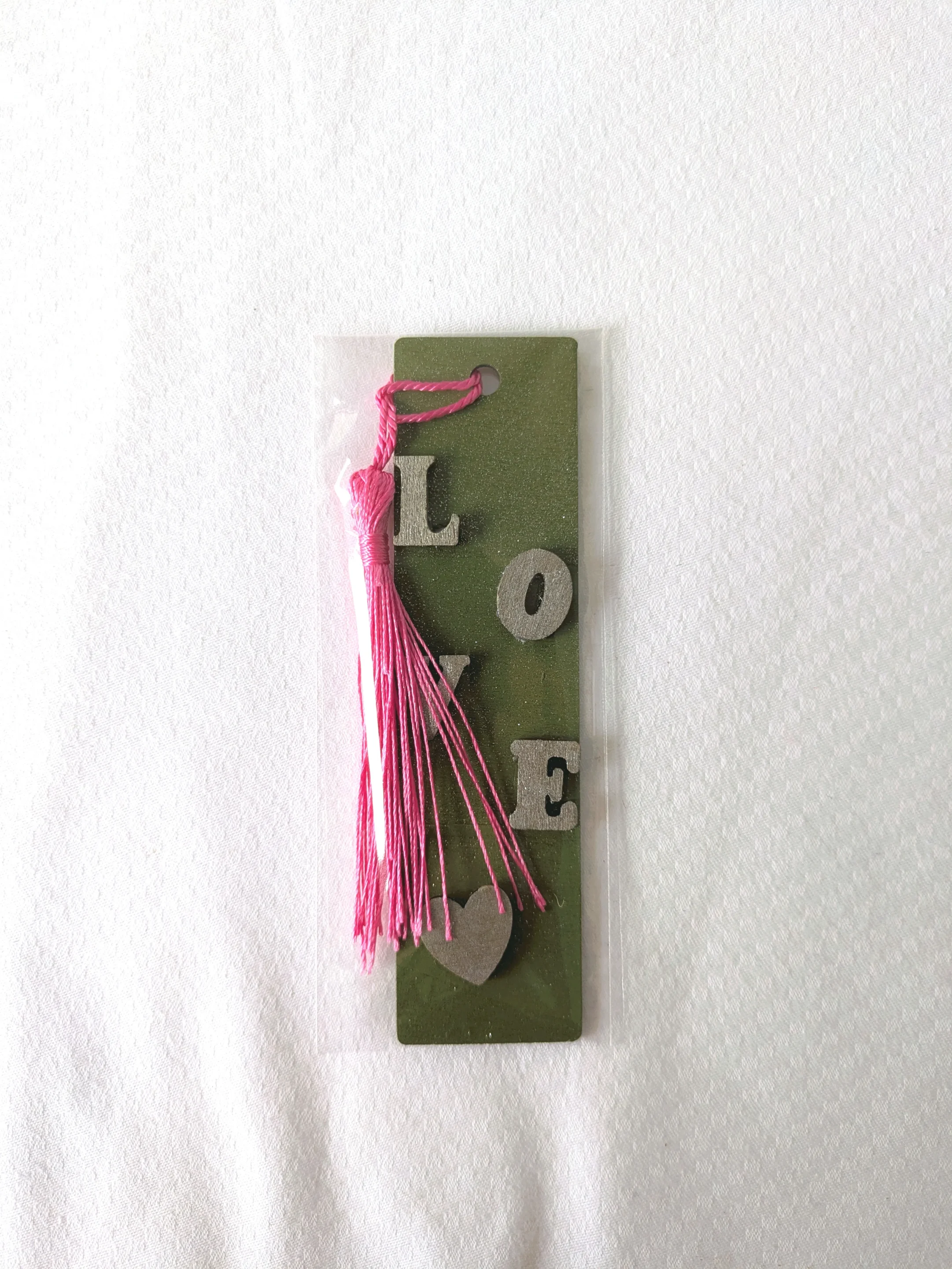 Marque page, motif " Love " – Image 2