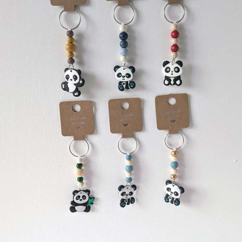 Porte-clés, panda
