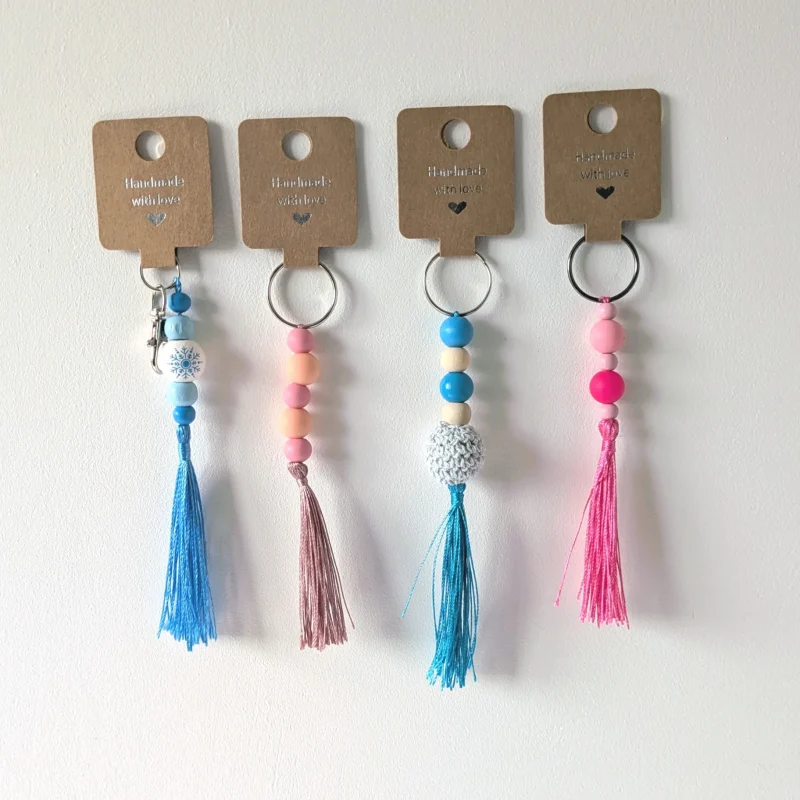 Porte-clés à franges