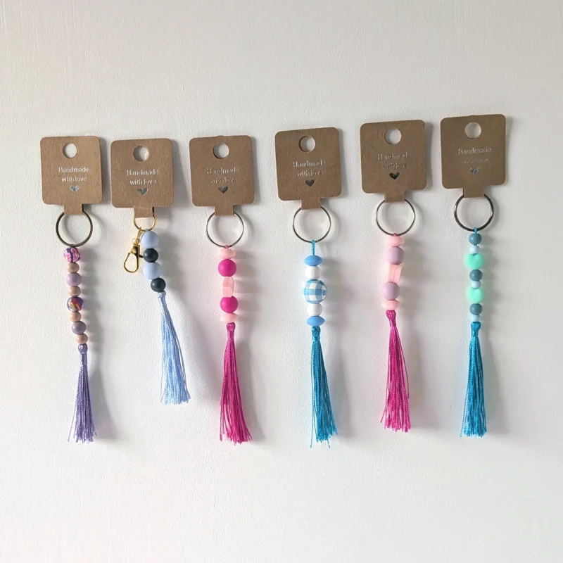 Porte-clés à franges