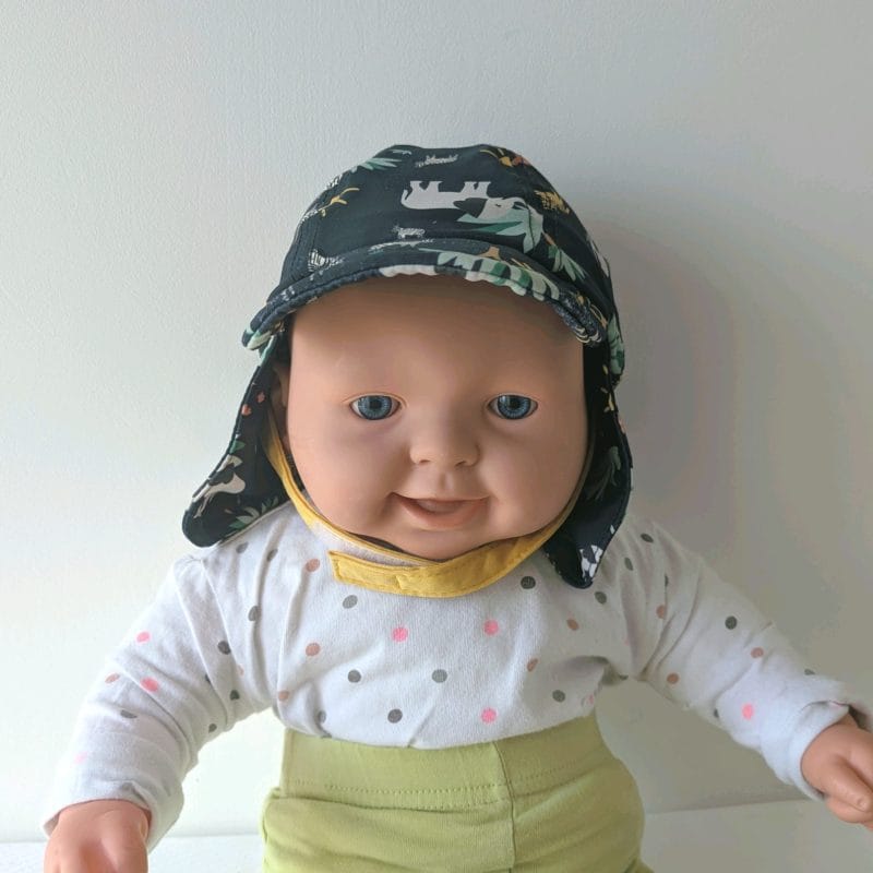 Casquette bleu marine, motif animaux, Tape à l'œil