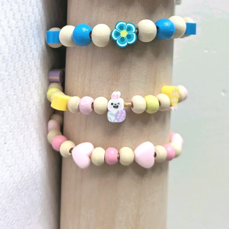 Bracelet réglable colorés, taille enfant