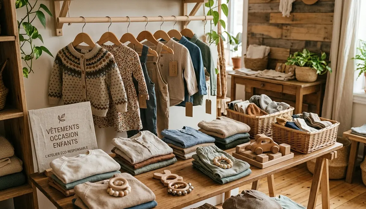 fripzouille-mode-enfant-occasion Vêtements d'occasion et jouets en bois pour enfants présentés dans une boutique éco-responsable Vêtements d'occasion et jouets en bois pour enfants présentés dans une boutique éco-responsable.