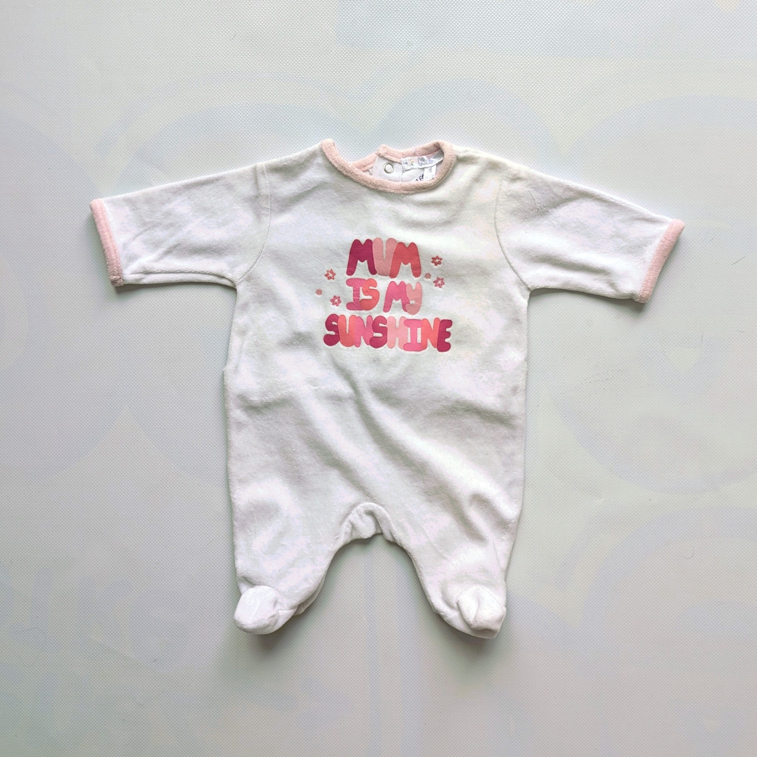 Lot deux pyjamas blancs – Image 2