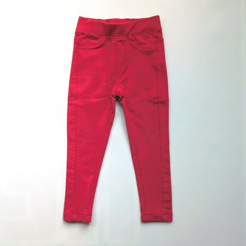 Pantalon slim rouge, Tissaia